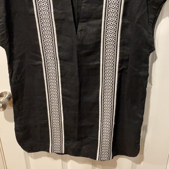 Athleta Oversized Linen Swim Cover Kaftan EUC - Picture 6 of 11